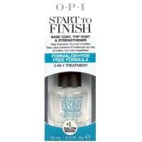 ราคา OPI Start to Finish 3 in 1 เป็น Base coat, Top coat, Strengthener ตัวบำรุง และ formaldehyde free formula แท้ (5558661159)