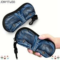 ราคา JONY1TWDD กระเป๋าเก็บแว่นกันแดด, ไนลอนพร้อมพวงกุญแจแว่นกันแดดกระเป๋า, การออกแบบสีทึบแบบพกพาทนทาน Sunglasses ผู้ถือแว่นตาอุปกรณ์เสริม (54314814636)