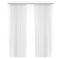 ราคา IKEA LILL ผ้าม่านตาข่าย 1 คู่ สีขาว 280x250 ซม (55060474549)