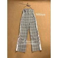ราคา จั้มสูทขายาวสีเทา งานป้ายNittaya Used (24281013675)