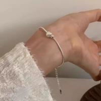 ราคา สไตล์ใหม่โซ่กระดูกงูสร้อยข้อมือรูปหัวใจหญิงการออกแบบเฉพาะอารมณ์ที่เรียบง่ายทุกการแข่งขันแฟชั่นสร้อยข้อมือสร้อยข้อมือ (49811814990)