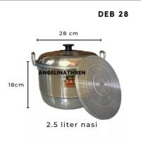 ราคา EAGLE ALUMINIUM STEAM POT 30CM - LANGSENG EAGLE ALUMINIUM STEAM 30CM - GLOBAL EAGLE ALUMINIUM 30CM STEAMER POT (54259466262)