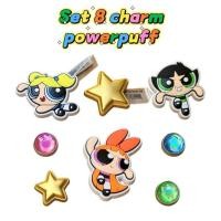 ราคา SET CHARM POWERPUFF GIRLS ATTACHED TO SLIPPERS (43870438948)