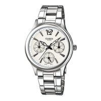 ราคา Casio Standard นาฬิกาข้อมือผู้หญิง สายสแตนเลส รุ่น LTP-2085D,LTP-2085D-7A - สีเงิน (2655418850)