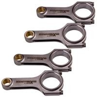 ราคา 【3SGTE】 3S-GTE ก้านสูบฟอร์จ Racing H-Beam สำหรับ Toyota Celica MR2 Turbo 2.0L 3SGTE 3S-GTE พร้อมน็อต Conrods แข็งแรงแต่งรถซิ่ง (40951108044)