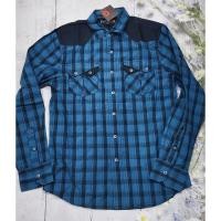 ราคา Guess usa เสื้อเชิ้ตแขนยาววินเทจคลาสสิก (52411637550)