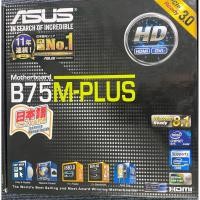 ราคา [Mainboard มือสองพร้อมซีพียู] Asus B75M-Plus LGA1155 + Cpu i7 3770 (ภาพสินค้าจริง) (45803423320)