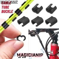 ราคา MAGICIANIP 5 ชิ้นสายเคเบิลหัวเข็มขัดกรอบจักรยานชิ้นส่วนจักรยานรูเดียวอุปกรณ์ขี่จักรยาน (44232448529)