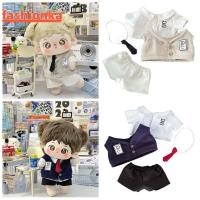 ราคา แฟชั่น ชุดนักเรียนจิ๋ว,ชุดเปลี่ยน20ซมเสื้อผ้าตุ๊กตา,หลากสี เครื่องประดับ เปลี่ยนชุดเกมตุ๊กตาเสื้อเสื้อกั๊กกางเกงผ้าฝ้ายยัดตุ๊กตา (48410776618)