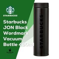 ราคา [Starbucks] ขวดสูญญากาศ JON สีดำ 480ml | ขวดน้ำสแตนเลสกันอุณหภูมิ | พกพาสะดวก ทนทาน สไตล์ทันสมัย สำหรับเครื่องดื่มร้อนและเย็น (55563174910)