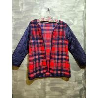 ราคา FRED PERRY Mod Coat Navy Blue/Red Checked Open Front Size 8 (29992220910)
