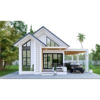 ราคา T02จอดรถ แบบบ้านหลังน้อย 2 นอน 2 น้ำ 2โรงจอดรถ (18889545400)