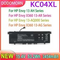 ราคา Kc04xl Laptop Battery For HP Envy 13 AH / X360 13-Ar / 13-Aq000 / 13-Ag Series 15.4V 53.2Wh 3454Mah (55464177717)