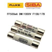 ราคา Fluke 15B 17B 18B ฟิวส์มัลติมิเตอร์ SIBA 10A FF500mA 1,000V 7017240 Dmi 11A 6 * 32มม (27622654789)