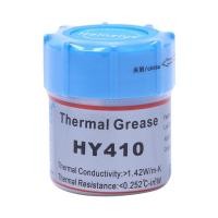 ราคา Zzz HY410 10g pcs ซิลิโคน Compound ความร้อน Conductive จาระบีฮีทซิงค์สําหรับ CPU GPU ชิปเซ็ตโน้ตบุ๊ค Cooling พร้อม Scra (49714130561)