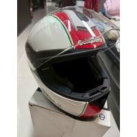 ราคา หมวกกันน็อค Schuberth S2 size XL60/61 LinesWhite-Red-Green มือสอง (43818364812)