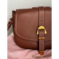 ราคา กระเป๋า COCCINELLE รุ่น MAGALU แท้ 100% กระเป๋า CROSSBODY สีน้ำตาล BRULE (27166600375)