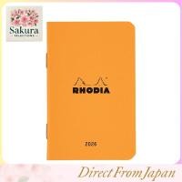 ราคา Rhodia [2026 Edition] Planner Diary Pocket Size, Monthly Block Type "Monthly Diary mini (7.5×12cm)" Orange Rhodia cf117395 (57205657723)