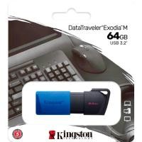 ราคา Kingston DataTraveler Exodia M 64GB USB, 64G 3.2 USB (48807691959)