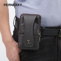 ราคา PERNEAKY กระเป๋าคาดเอววินเทจ, กระเป๋าใส่เหรียญโทรศัพท์หัวเข็มขัดวินเทจ, แบบพกพามัลติฟังก์ชั่นหนัง PU กีฬากลางแจ้งกระเป๋าเข็มขัดเอวกระเป๋าผู้ชายผู้หญิง (40531457025)
