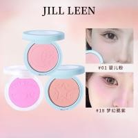 ราคา ZHEN ZHEN⭐JILL LEEN Blush Monochrome Soft Mist Blush High-Gloss Contouring Low Saturation Peach Natural Blush Purple Blush Matte Brightening Blush Facial Blush (56211631994)