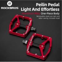 ราคา [ผู้ขาย SG] RockBros Pedal จักรยานเสือภูเขา PEDAL จักรยานเหยียบจักรยานเสือหมอบเหยียบ MTB เหยียบอุปกรณ์จักรยาน PARTS (26033302045)