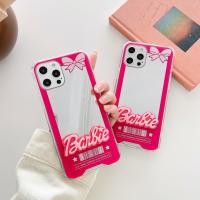 ราคา Mirror Pink Barbie iPhone Case 11 Pro Max 7 8 Plus XR X XS Max 11ProMax 11 Pro 12ProMax อะคริลิค Soft Case iPhone 11 Case (45214731982)