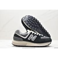 ราคา Newbalun New Balance NB 574 U574LGG1 Retro สบายสีดําสีเทาผ้ารองเท้าผ้าใบ WJLE ZZGF (51414834223)
