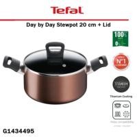 ราคา Tefal Day By Day หม้อหูจับพร้อมฝาแก้ว ขนาด 20 ซม. รุ่น G1434495