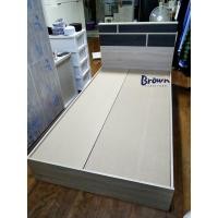 ราคา เตียงนอน เตียงนอนไม้ ขนาด3.5/5และ6ฟุต [สินค้าพร้อมส่ง] Brownfurniture (2473952463)