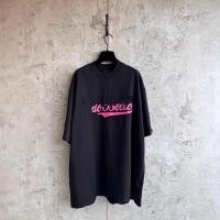 ราคา XDIS BBCG Letter Printed Short Sleeve T Shirt OS Loose fit, unisex style (57812856975)