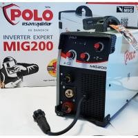 ราคา POLO ตู้เชื่อม เครื่องเชื่อม 2 ระบบ MIG200/MMA200 แถมลวดเชื่อม 5 กก ไม่ใช้แก๊ส (1473731966)