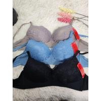 ราคา เสื้อชั้นในลูกไม้ไม่มีโครงฟองกลางป้ายDQ bra (57863388818)