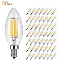 ราคา C35 6W Dimmable Led Bulb E12 E14 Filament Candle Light Bulb 2700k 6000k Cold Warm White Edison Retro Candelabra Antique (26663679454)
