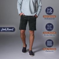 ราคา Jack Russel - Men Couduroy Shorts กางเกงขาสั้นลูกฝูกผู้ชาย - Handwerk JS-222/GRN Slim Fit Green (44277277637)