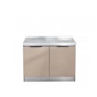 ราคา CLOSE ตู้พร้อมท็อปหน้าเรียบไฮกลอส 80×50×82 ซม. WALDEN T-80 สีแชมเปญ (17082089421)