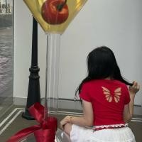 ราคา GIRL WITH WINGS - RED BABY TEE (26474882288)
