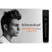 ราคา สเปรย์ฝุ่น ซีลูเอทท์ ซุปเปอร์ โฮลด์ แฮร์สเปรย์ 300 มล./Schwarzkopf Silhouette Super Hold Hairspray (6490059153)