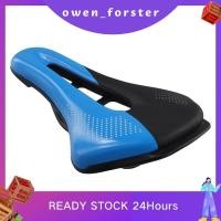 ราคา In Stock Ultralight Road Bike Saddle จมูกสั้นที่นั่งจักรยาน PU หนัง Hollow Prostatic Saddle ชิ้นส่วนจักรยานสีดําสีฟ้า (48012888009)