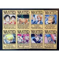 ราคา ลิขสิทธิ์แท้ โปสการ์ดวันพีช ขนาดA3 ใบประกาศจับ กลุ่มหมวกฟาง (54262344886)