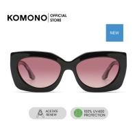 ราคา KOMONO Eve Black Rain แว่นตากันแดด ทรงเเคทอาย สีดำ กันรังสี UV400 วัสดุคุณภาพ (10108387754)
