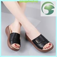 ราคา WA1 รองเท้าผู้หญิง Scholl ผู้หญิง Scholl sandal รองเท้าผู้หญิง รองเท้าส้นแบน รองเท้าแตะ Scholl Women (50112788886)