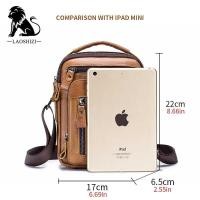 ราคา แบรนด์100% รองเท้าผู้ชายหนังแท้ของกระเป๋าสะพายไหล่กร (49664364825)