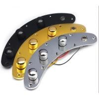 ราคา MusicMan series สายแผงควบคุมเบสไฟฟ้าครบชุดแผ่นโลหะโครเมียมสายแผงควบคุมโครเมียม (40031302134)