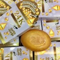 ราคา สบู่ 24K Collagen gold soap สบู่คลอลาเจนทองคำ (100g.) (3319884434)
