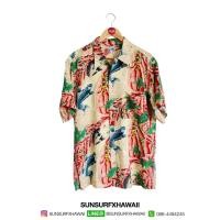 ราคา BEAMS X SUN SURF HAWAIIAN SHIRT "CARPS UP THE FALLS" (57101710779)