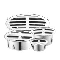 ราคา Outdoor Balcony Floor Drain Stainless Steel Drainage Roof Round Floor Drain Cover Rain Pipe Cap for Garden Floor Drain (22083475364)