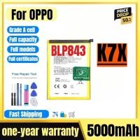 ราคา BLP843 สําหรับ OPPO K7X แบตเตอรี่โทรศัพท์มือถือคุณภาพสูงความจุสูงเปลี่ยนแบตเตอรี่ Bateria เกรด A Cell พร้อมเครื่องมือ (47064697379)