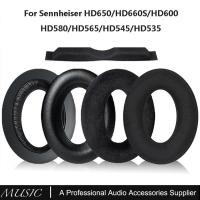 ราคา สําหรับ SENNHEISER HD650 HD600 HD580 HD660 S HD565 HD545 หูฟังแผ่นรองหูฟังเปลี่ยน (24041686214)