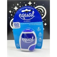 ราคา Equal Classic อิควล คลาสสิค ผลิตภัณฑ์ให้ความหวานแทนน้ำตาลชนิดเม็ด ตลับ 100เม็ด *ส่งไว* (27704435378)